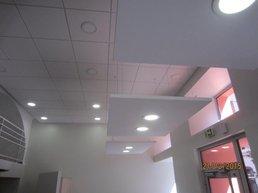 Intérieur de l'agence