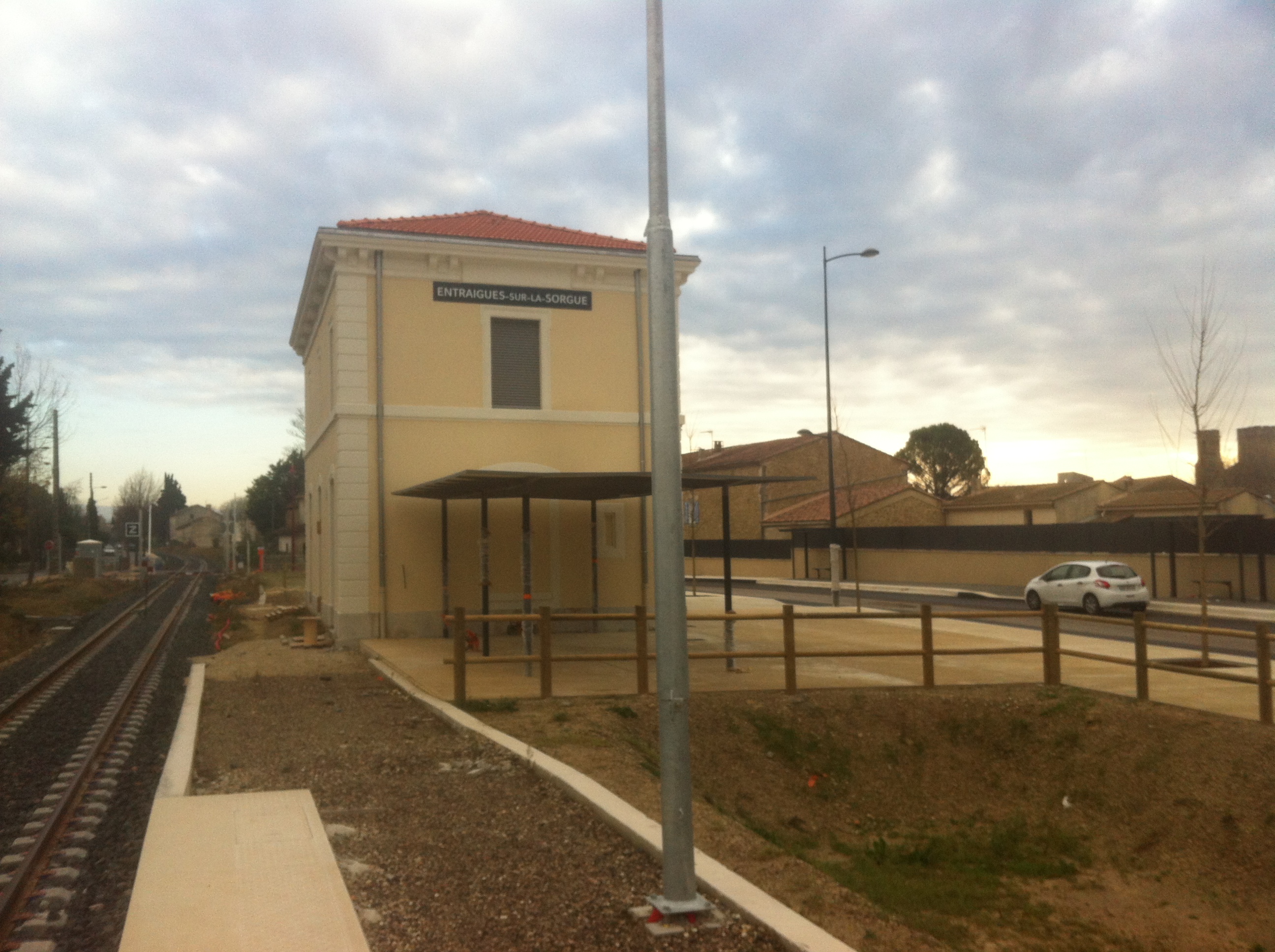 Extérieur de la gare
