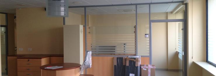 Intérieur de l'agence