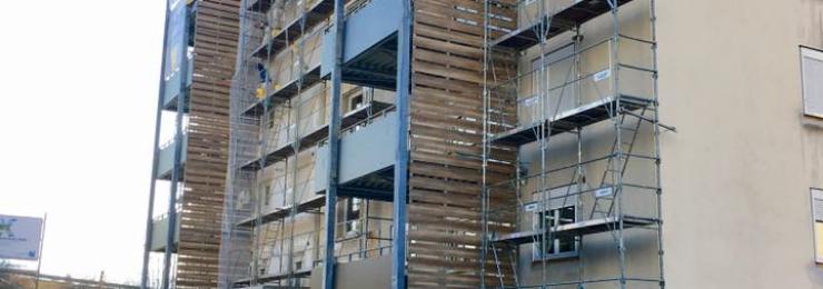 Immeuble après rénovation