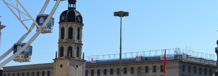 Extérieur de l'Hôtel des postes d'Antonin Poncet