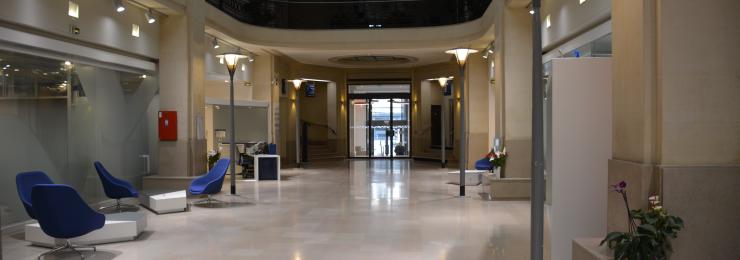 Intérieur de l'agence