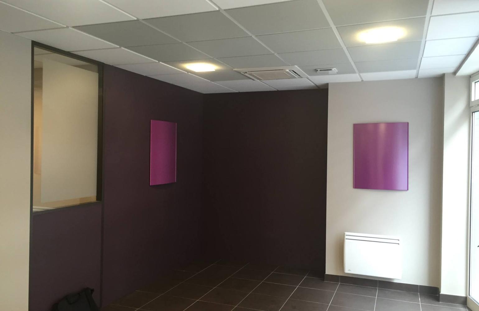 Intérieur de l'agence