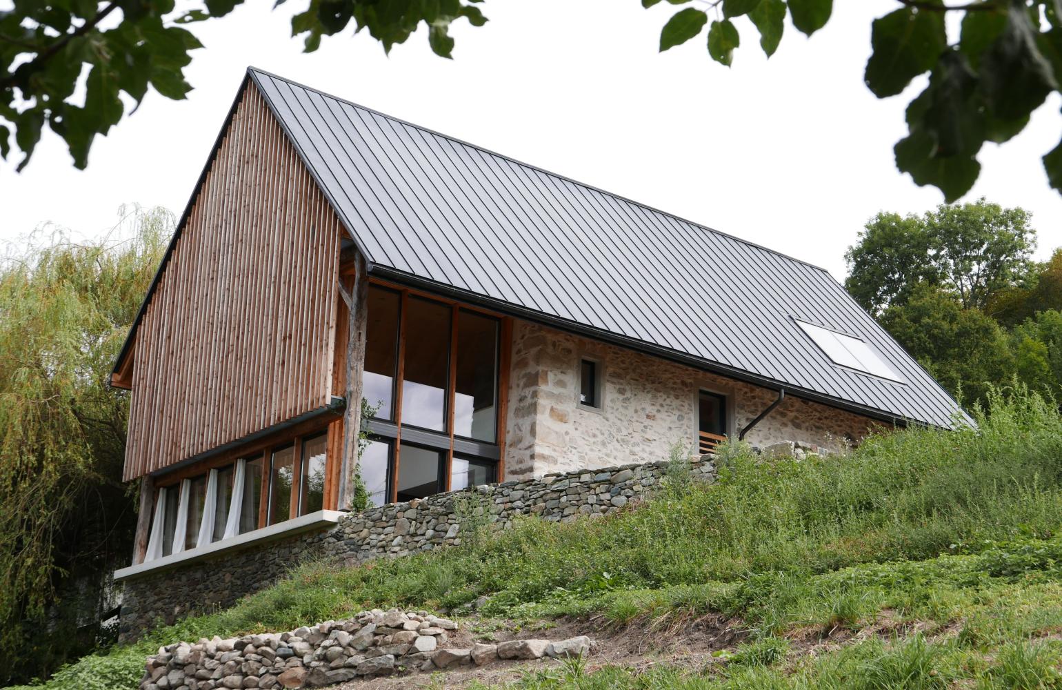 Extérieur de la grange
