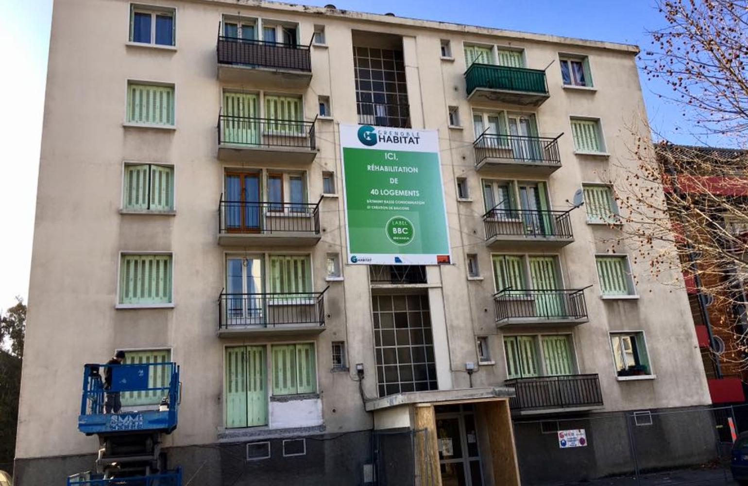 Immeuble après rénovation