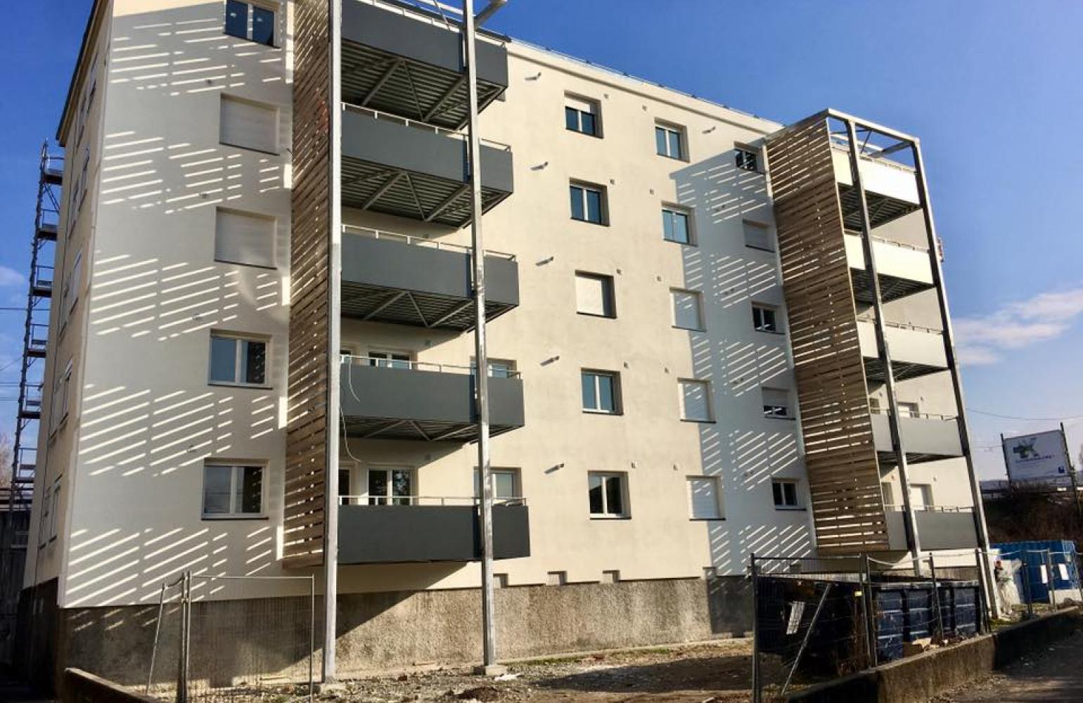 Immeuble après rénovation