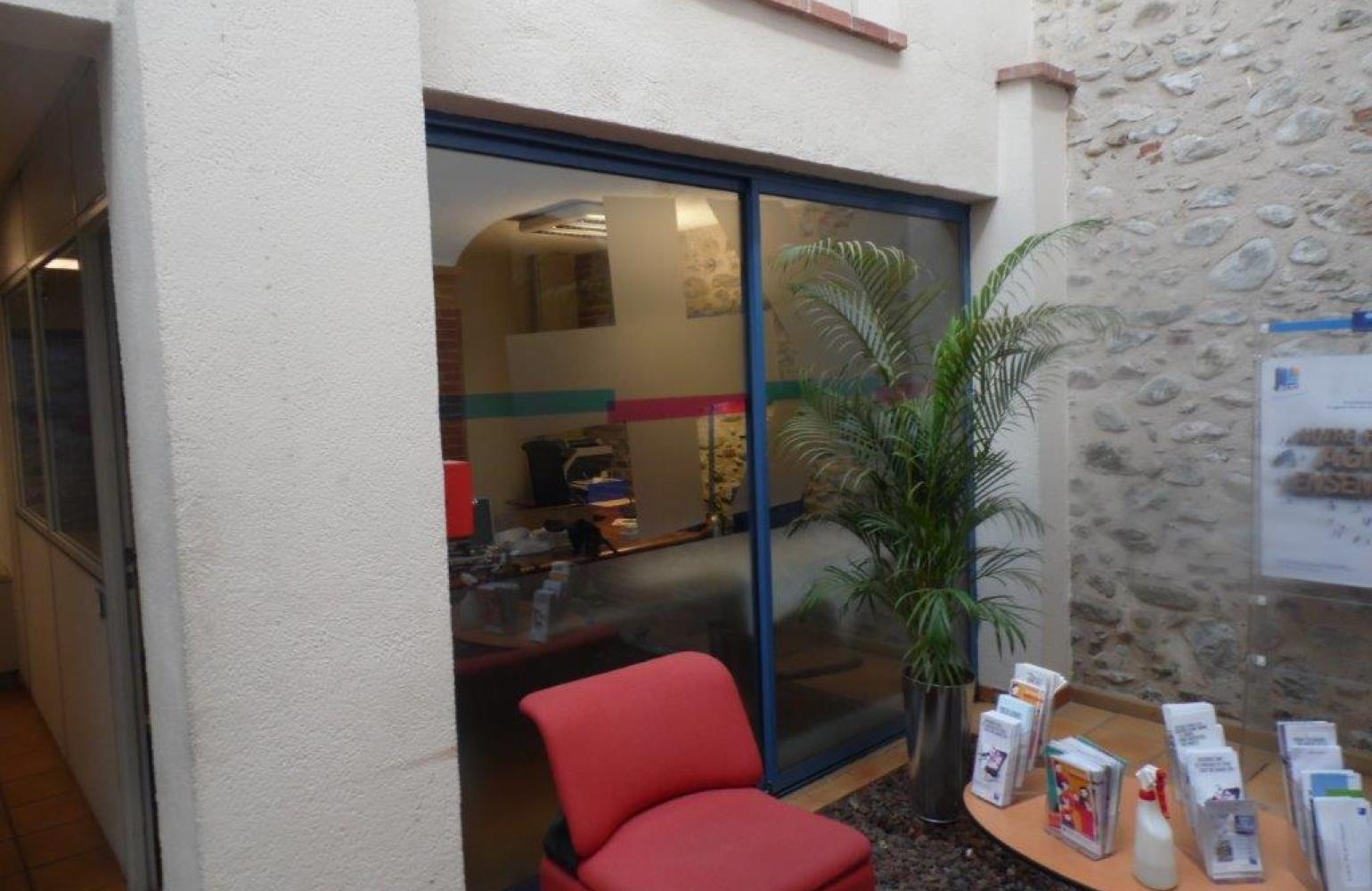 Intérieur de l'agence