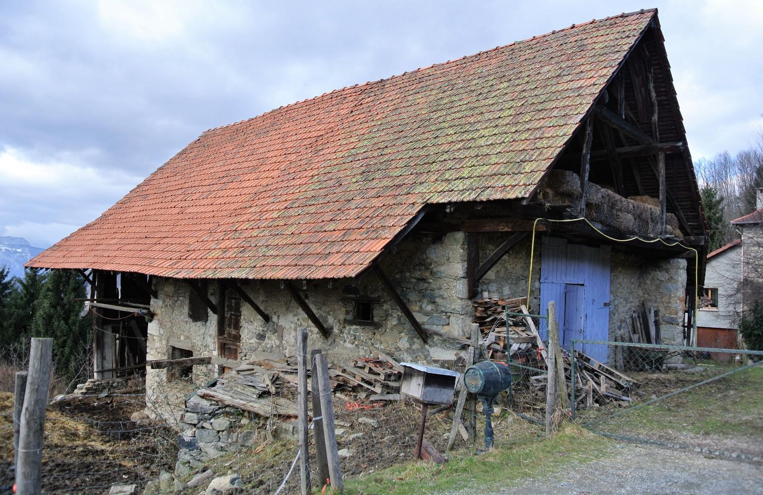 Extérieur de la grange