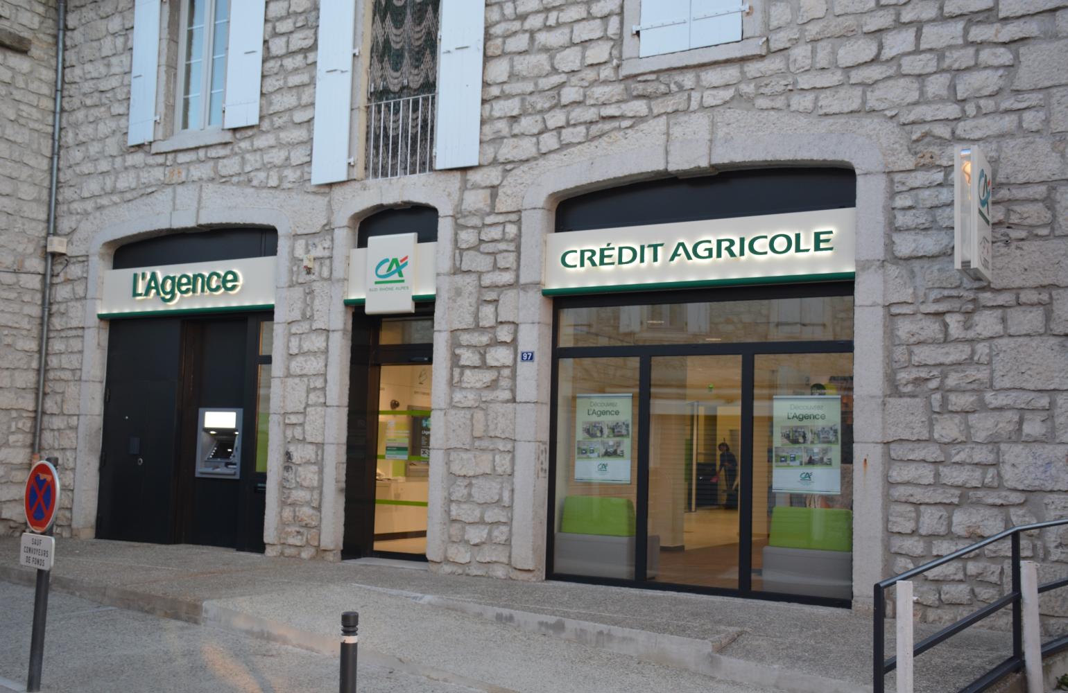 Extérieur de l'agence