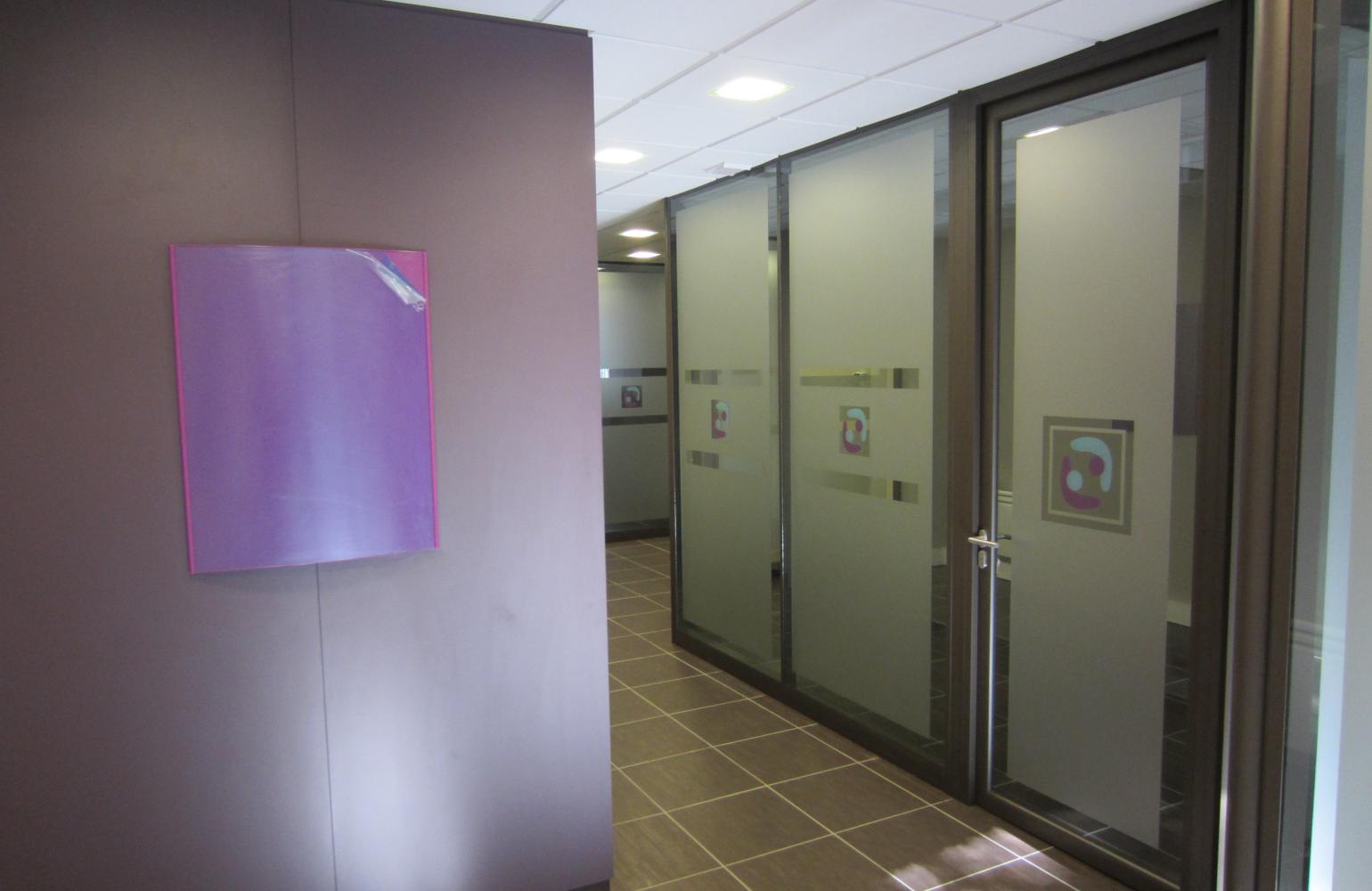 Intérieur de l'agence