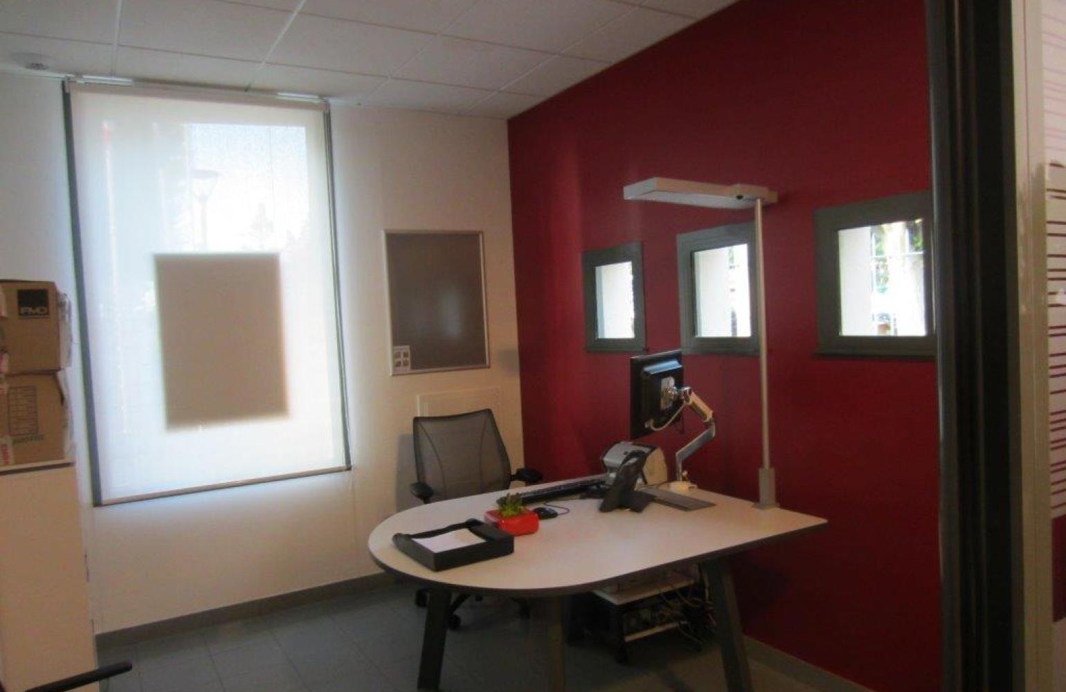 Intérieur de l'agence