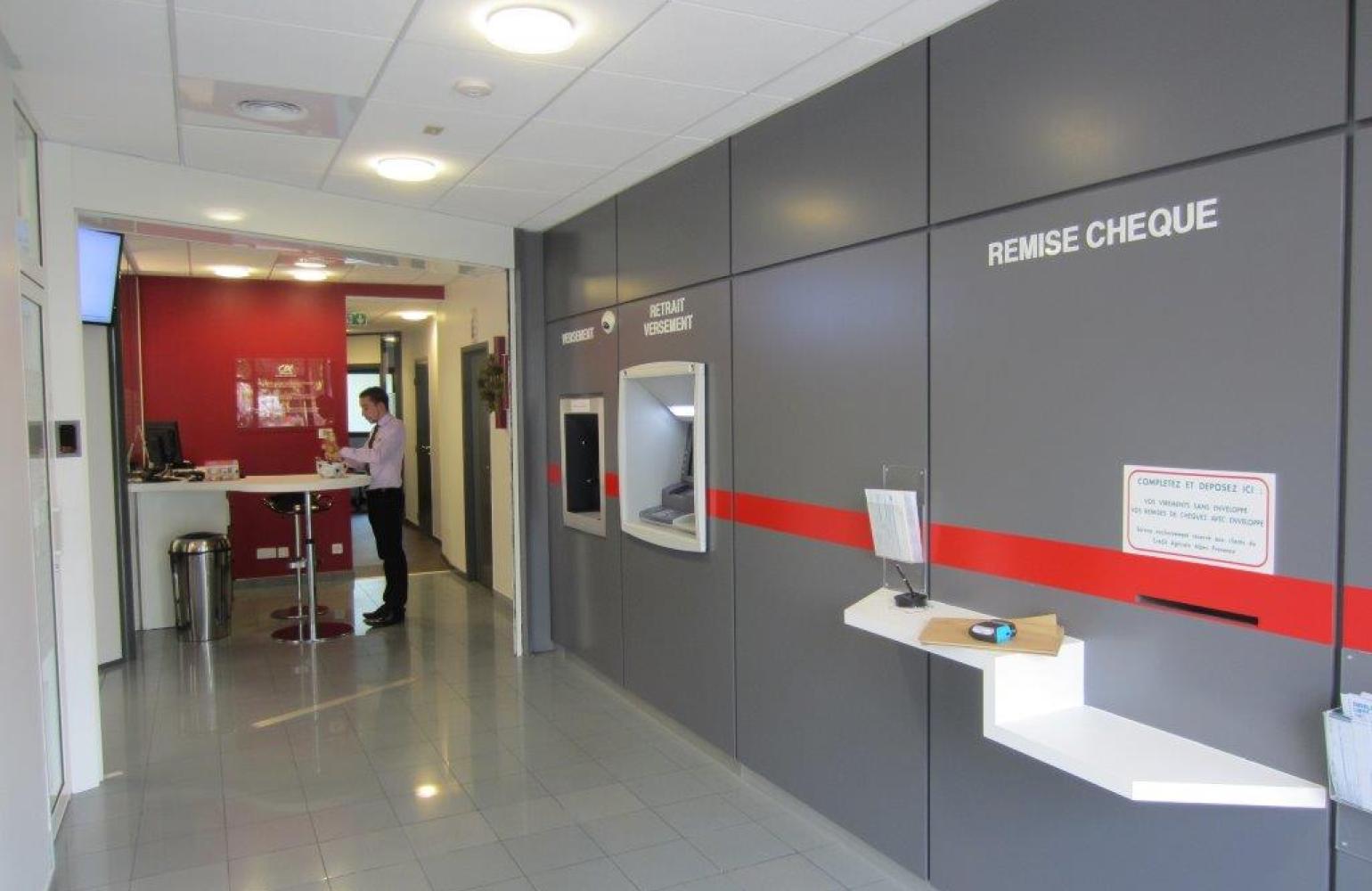 Intérieur de l'agence