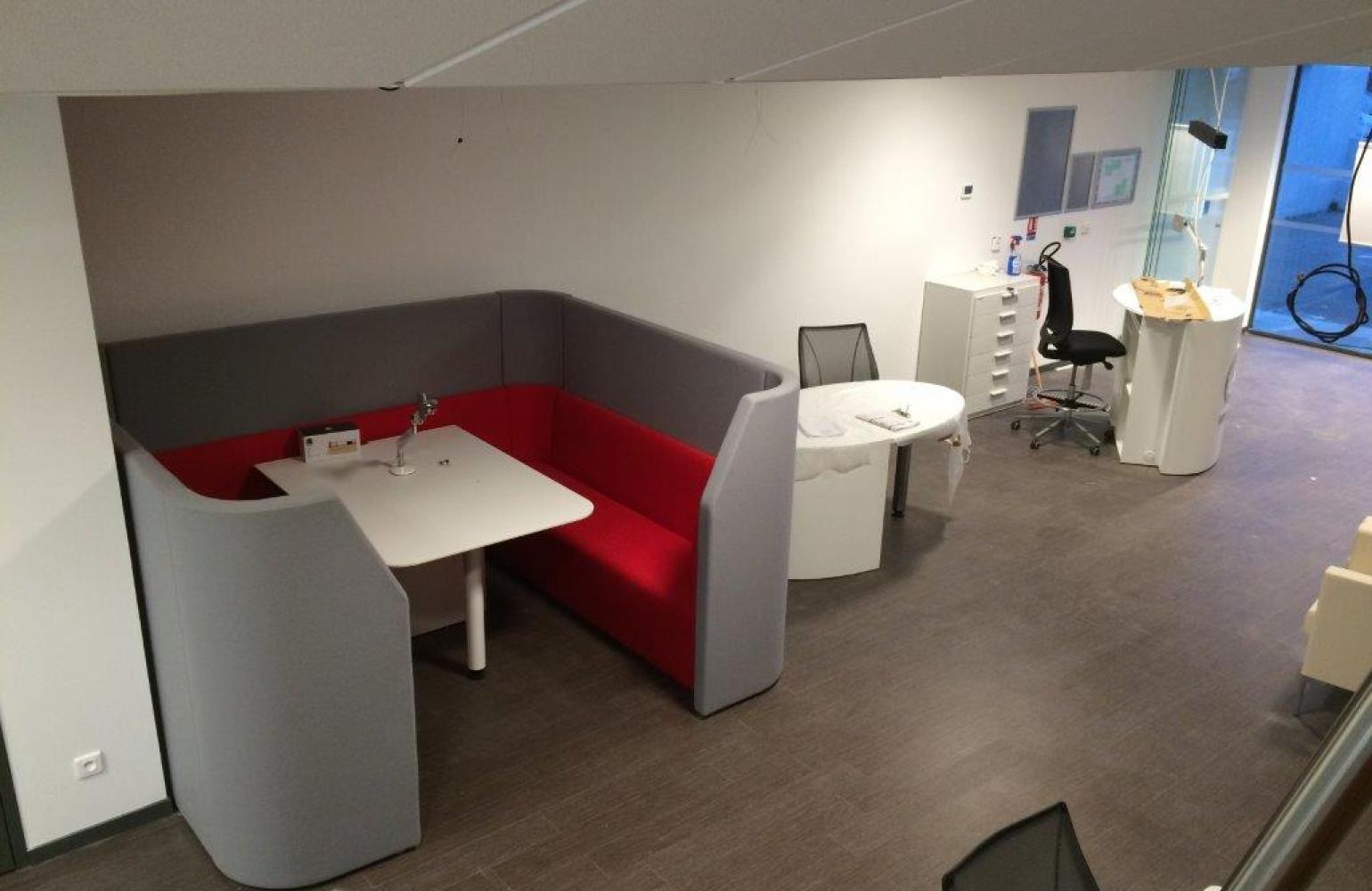 Intérieur de l'agence