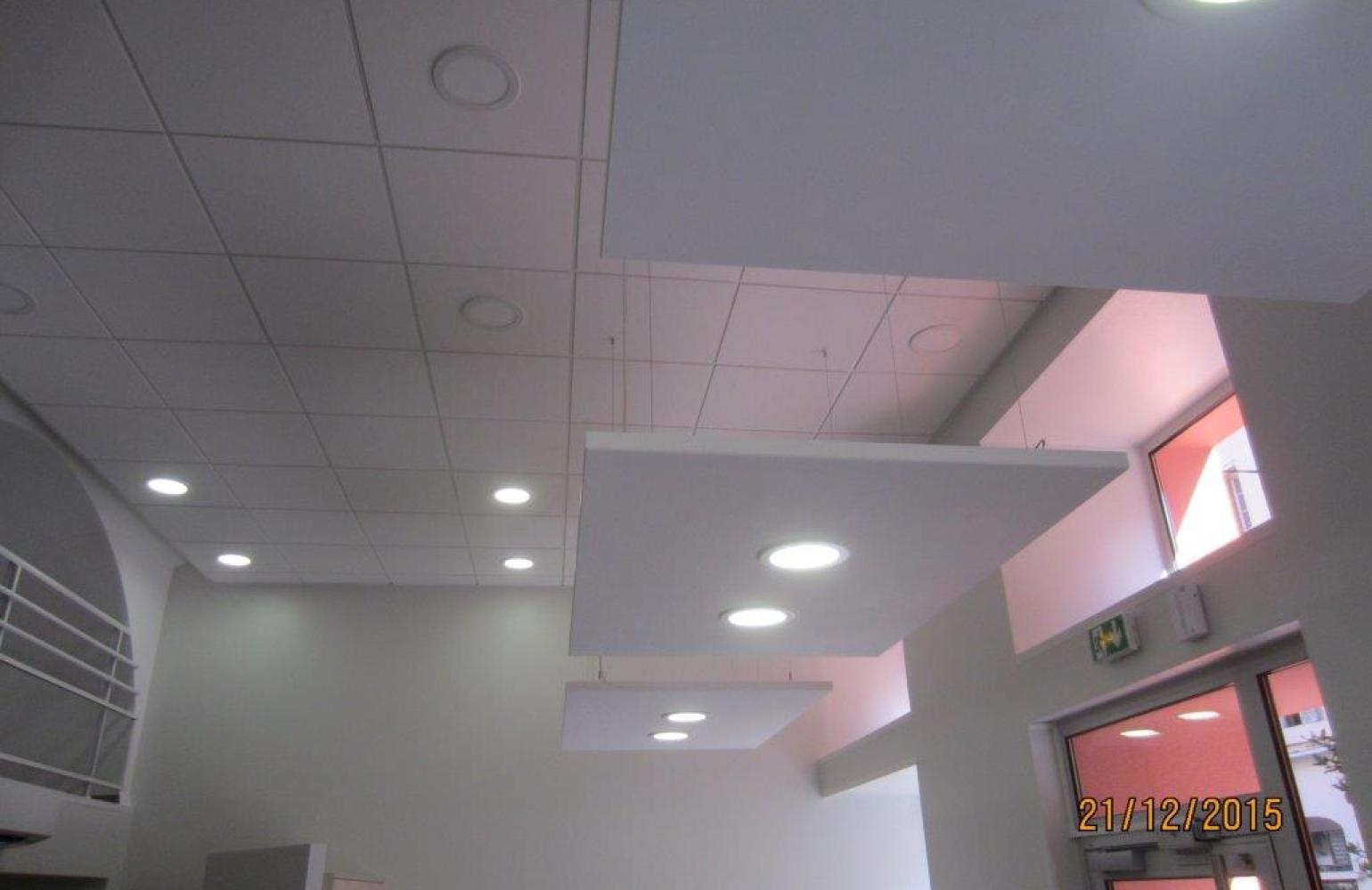 Intérieur de l'agence