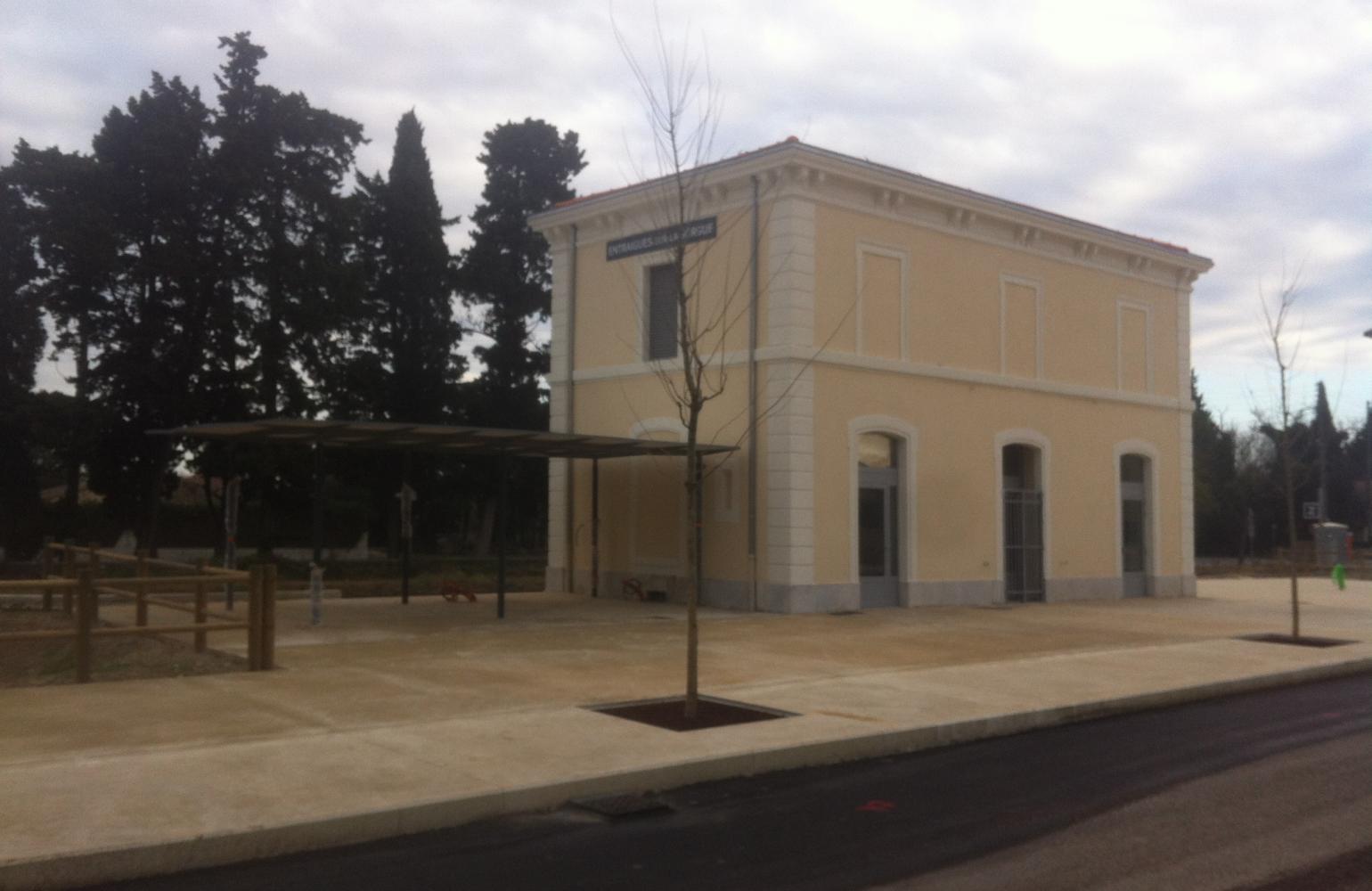 Extérieur de la gare
